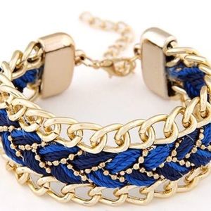 🌃BLUE CHAIN NAVY ADJUSTABLE BRACELET